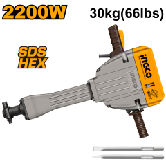 MARTILLO DEMOLEDOR 2200W 30KG