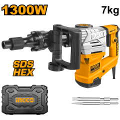 MARTILLO DEMOLEDOR 20J 1300W INGCO 7KG PDB13008