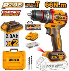 TALADRO CON PERCUTOR  66N.M. - CDLI20668