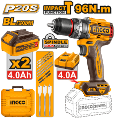 TALADRO CON PERCUTOR 96N.M. - CIDLI20968