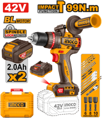 TALADRO C/PERCUTOR 42V 99NM BRUSHLESS