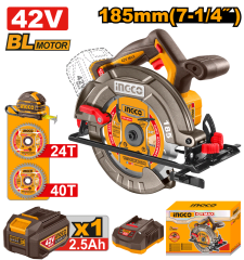 SIERRA CIRCULAR A BATERIA 42V BRUSHLESS