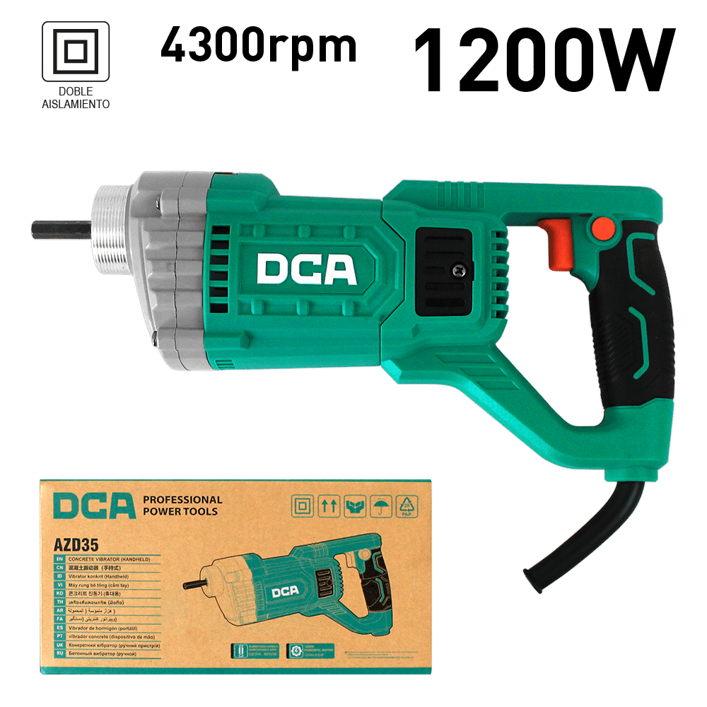 VIBRADOR DE CONCRETO 1200W 0