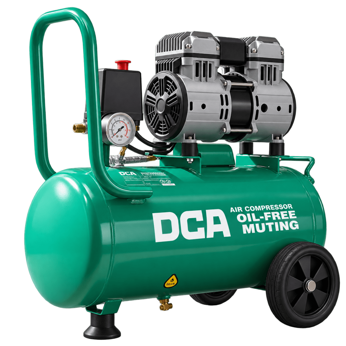 COMPRESORA DE AIRE DCA 30L SILENCIOSA 0