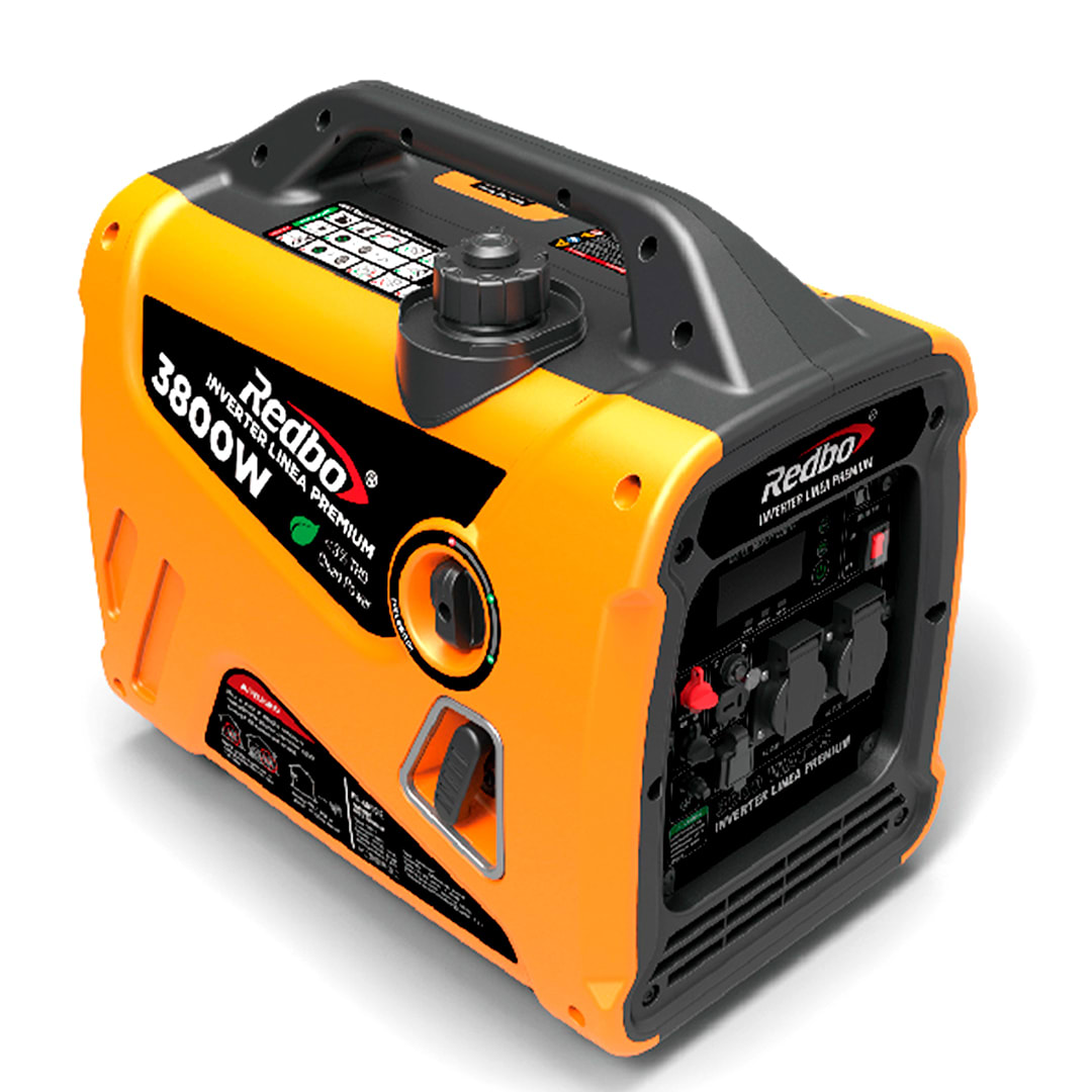 GENERADOR INVERTER SILENCIOSA 3800 W REDBO2