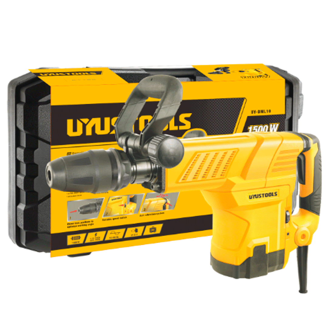Martillo Demoledor SDS-Max UYUSTOOLS UY-DML10 27J 1600W2