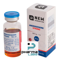 Androgenona Strong Roid+ Nova Geração 15ml/280mg.