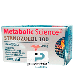 Estanozolol inyectable Metabolic Science 10ml/100mg.
