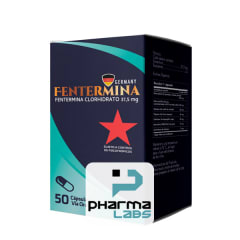 Cloridrato de Fentermina 50c/37,5mg.