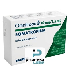 Hormona de Crecimiento Sandoz 30UI/10MG.