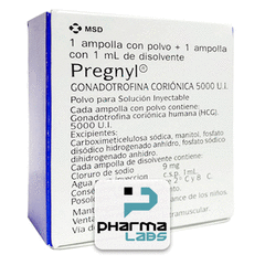 HCG Pregnyl Msd 1ml/5.000ui