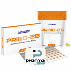 Primobolan Acetato Oral Meditech Pharmaceuticals 50c/25mg.