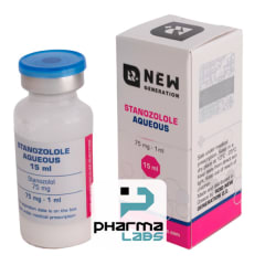 Estanozolol inyectable Acuoso Roid+ New Generation 15ml/75mg.