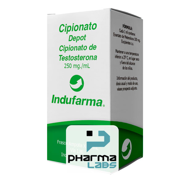 Testosterona Cipionato Indufarma 10ml/250mg.1