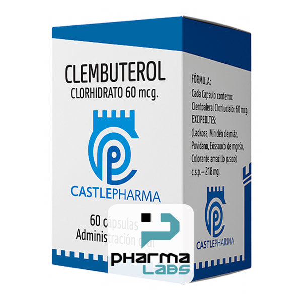 Clenbuterol Castle Pharma 60c/0.06mg.1