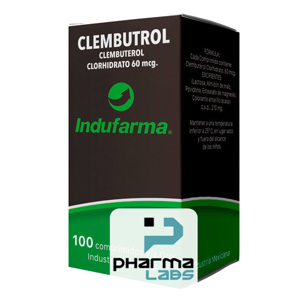 Clenbuterol Indufarma 100c/0.06mg.1