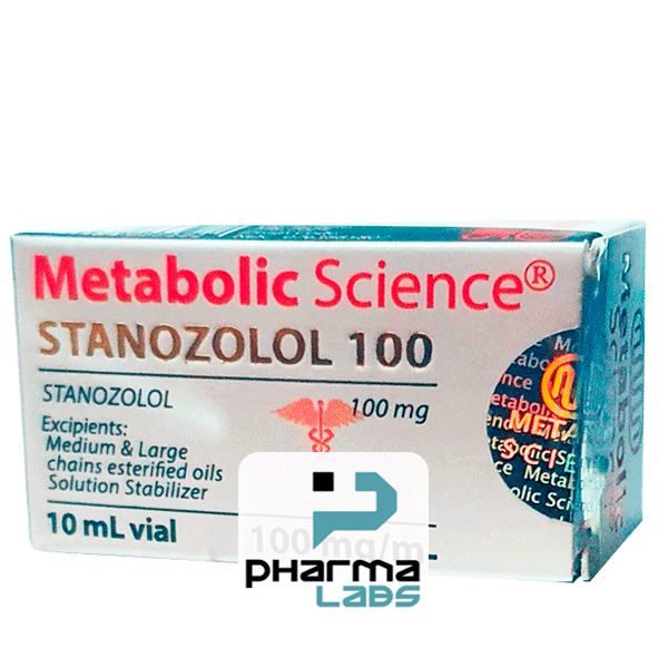Estanozolol inyectable Metabolic Science 10ml/100mg.1