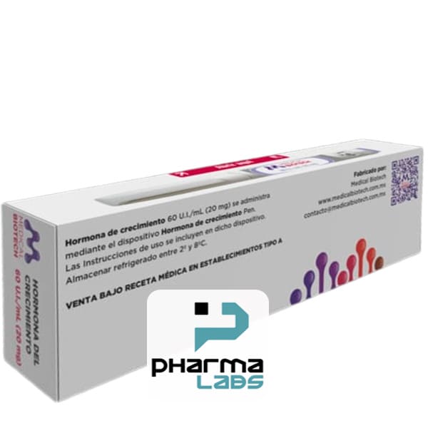 Hormona de Crecimiento Medical Biotech 60UI/20MG.2