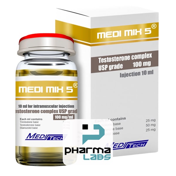 Medi Mix 5 Meditech Pharmaceuticals 10ml/100mg.1