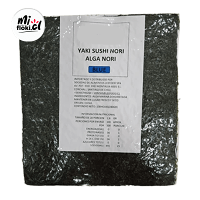 Nori 100 Hojas Blue