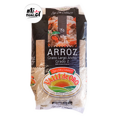 Arroz Valle de Oro Grano largo 1kg