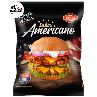 Hamburguesa RDA Sabor Americano