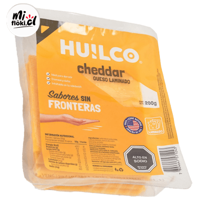 Queso Cheddar Laminado Huilco1