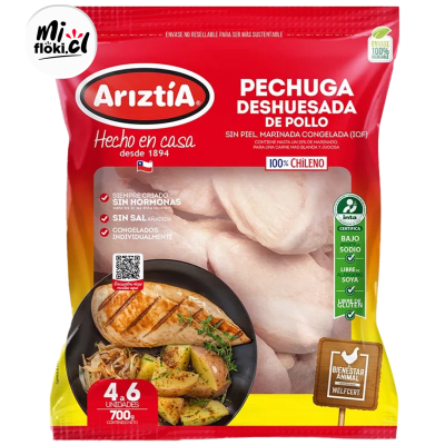 Pechuga Deshuesada de Pollo Ariztia 700g