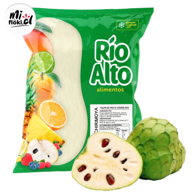 PULPA DE FRUTA CHIRIMOYA CONGELADA 1KG RIO ALTO 1KG1