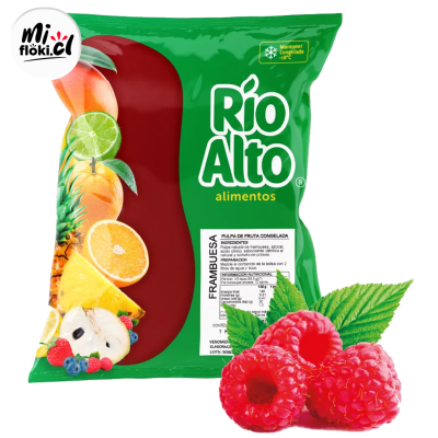 PULPA DE FRUTA FRAMBUESA CONGELADA 1KG RIO ALTO 1KG