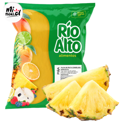 PULPA DE FRUTA PIÑA CONGELADA 1KG RIO ALTO 1KG