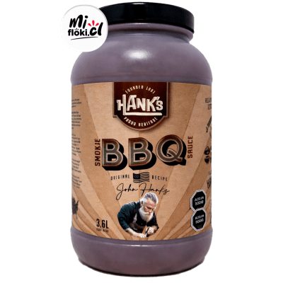 SALSA BBQ 3,6 LT HANKS [4X3,6LT]1