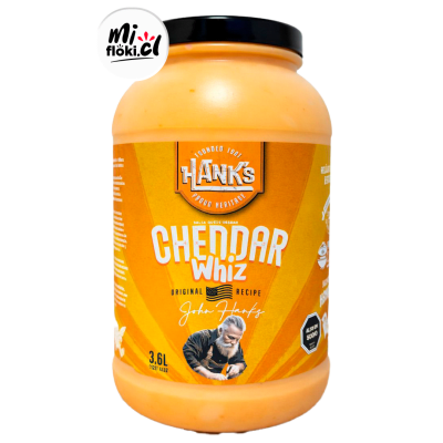 SALSA QUESO CHEDDAR WHIZ 3,6 HANKS [4X3,6LT]