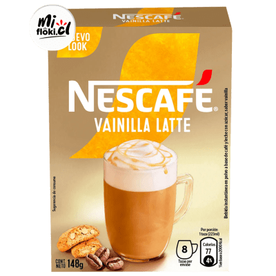SOBRE NESCAFÉ VAINILLA LATTE 18,5G [6X148G] N1