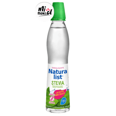 ENDULZANTE LIQUIDO STEVIA 180 ML NATURA LIST [1X180ML]1