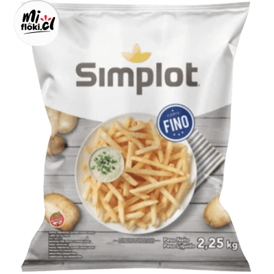 Papa Pre Fritas Simplot 7mm 2,25kg