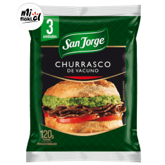 Churrasco Laminado San Jorge 3 Laminas 120g