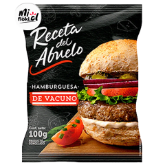 Hamburguesa Vacuno RDA 100g