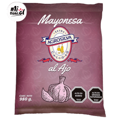 Mayonesa Ajo Agrosilva 980g
