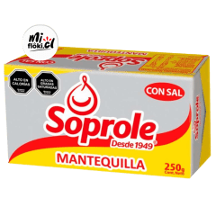 Mantequilla Con Sal Soprole 250g
