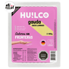 Queso Gouda Laminado Huilco 400 g.