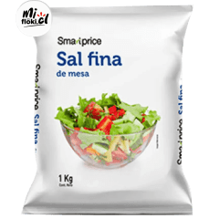 Sal Fina de Mesa Smart Price 1kg