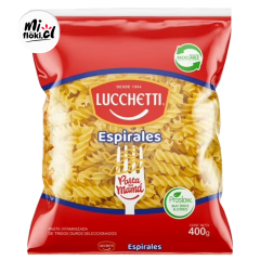 ESPIRALES PASTA 400G LUCCHETTI [30X400]