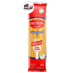 SPAGHETTI 5 PASTA 400 G LUCCHETTI [25X400]