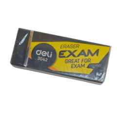 Deli, GOMA ERASER DE BORRAR NEGRA DELI  60X24x12 mm