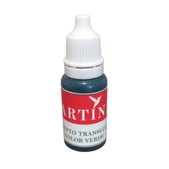 Pigmento Translucido al Agua 10 ml Verde