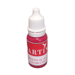 Pigmento Translucido al Alcohol 10 ml Carmín