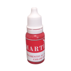 Pigmento Translucido al Agua 10 ml Rojo