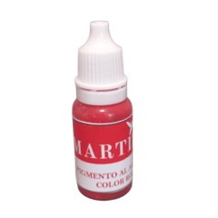 Pigmento Translucido al Alcohol 10 ml Rojo