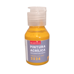 Pintura Acrílica Decorativa Mate 70 ml Amarillo Oro